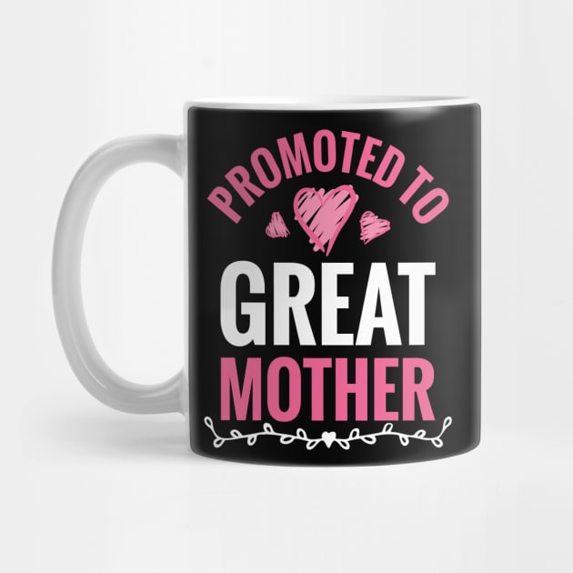 Promoted To Great Mother by Mako Design 